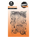 STUDIOLIGHT - Transparenten Stempel - Thistle Grunge collection Distel
