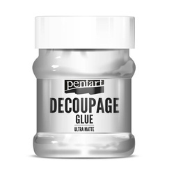 PENTART - Kleber und Lack für Decoupage ultramatt Serviettentechnik 230 ml