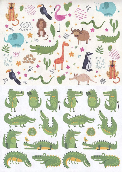 HAPPY COLOR Motivblock 15 Blatt Scrapbooking Papier 80g A4, Kids Kinder