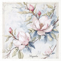 Reispapier-Set-Bastelpapier - ITD - RSM176 Blumen, Magnolie, Apfelblüten
