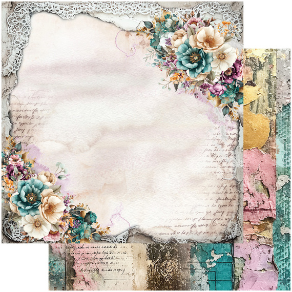 ALCHEMY OF ART Set 20x20cm Scrapbooking Papier, Dreamy Dreams