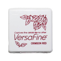 Tsukineko VersaFine Small – Pigmentstempelkissen auf Ölbasis - Crimson Red