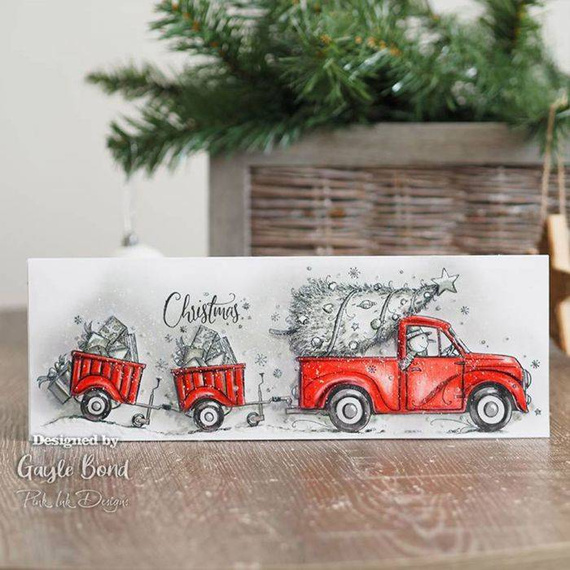 NELLIE'S Transparent Acryl Stempel Motivstempel Clear Stamp