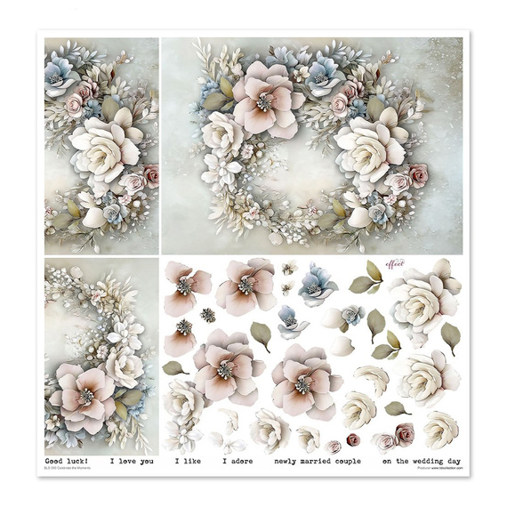 ITD COLLECTION Setz 11Stk 30x30cm Scrapbooking Papier - Celebrate the Moments