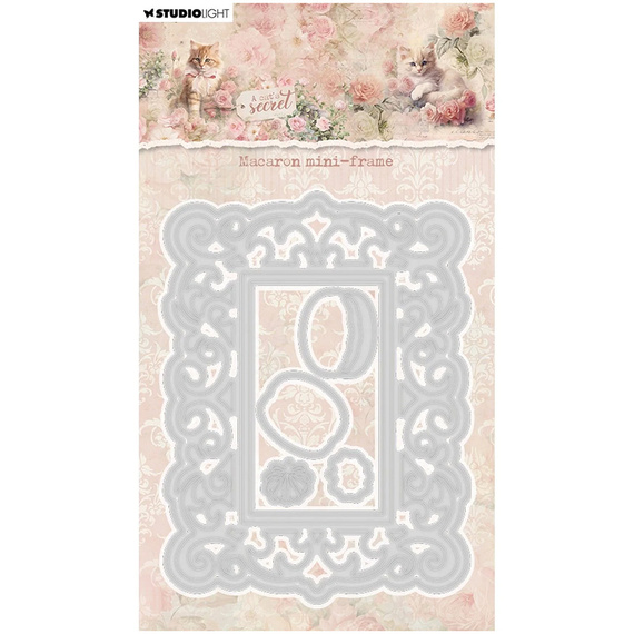 STUDIOLIGHT - Stanzform Präge Stanzschablone Cutting Die - Macaron mini frame