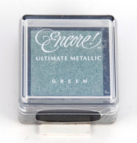 Schnell trocknende Pigmenttinte - Metallic - Encore - Grün grün