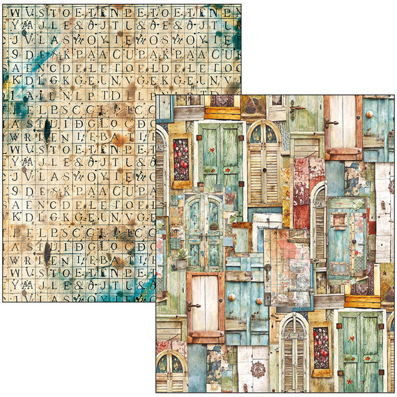 CIAO BELLA Satz doppelseitigen Scrapbooking Papier A4 Mixed Media Book LuMania - Quintessential
