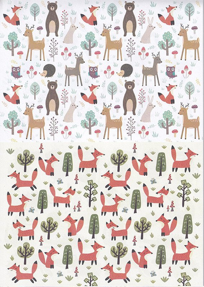 HAPPY COLOR Motivblock 15 Blatt Scrapbooking Papier 80g A4, Kids Kinder