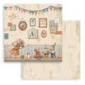 Scrapbooking Papier Set 20x20 -  Family - Stamperia