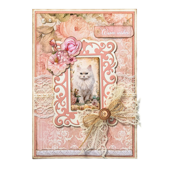 STUDIOLIGHT - Stanzform Präge Stanzschablone Cutting Die - Macaron mini frame