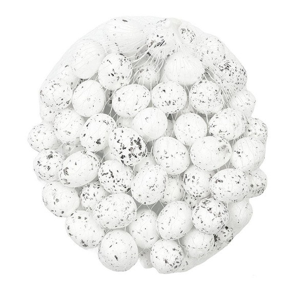 STYROPOREIER Ostern Dekoration gefleckte Eier Ostereier 72 Stück 2cm