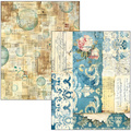 CIAO BELLA Satz doppelseitigen Scrapbooking Papier A4 Mixed Media Book LuMania - Quintessential
