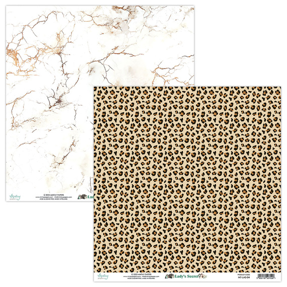 Scrapbooking Papier Set 30x30 - Mintay - Lady's Secret