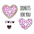 SIZZIX Stanzform Präge Stanzschablone Cutting Die, Donuts for You 662680