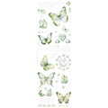 AUFKLEBER folie - Grüne Schmetterlinge