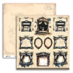 UHK 30x30cm doppelseitig Scrapbooking Basteln Papier - Show Time - Dialoque