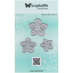 Stanzschablone - Cutting Die für Papier - SCRAPANDME - Blumen 035
