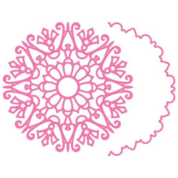 CHEERY LYNN Stanzform Präge Stanzschablone Cutting Die - Schneeflocken-Snowflake Doily