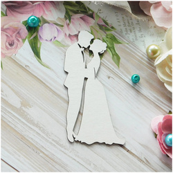 Die Cut Chipboard - Ehepaar IV - Kreatywna Pracownia
