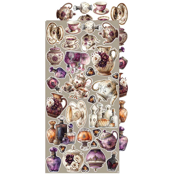 Scrapbooking-Zubehör-Set - Craft o'clock - Plum & Caramel - MIX