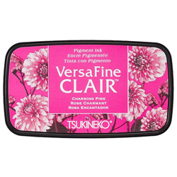 Tsukineko Versafine Clair Pigment Ink Pad - Charming Pink