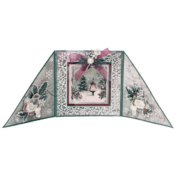 Stanzschablone – Cutting Die für Papier - StudioLight - Snowy frame