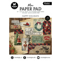 STUDIO LIGHT Scrapbooking-Papier Set A7 mit Elementen - Happy Holidays