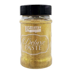 Paste Deluxe Effektpaste, Basteln, für Schablonen gold 100ml - PENTART