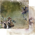 ALCHEMY OF ART 24Blatt 15x15cm doppelseitig Scrapbooking Papier, The Legends of the Dragons