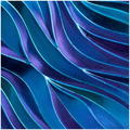 PENTART Pigmentpulver Chamäleon Effektpigment, Midnight ocean Ozean aus Licht 