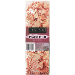 GOLDFOLIE Folie Vergolden Flocken Vergoldung 1.5g, Kupfer