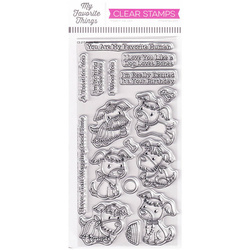 MY FAVORITE THINGS Transparenten Stempel - Puppy Pals, Welpenkumpel 