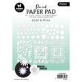 STUDIO LIGHT Scrapbooking-Papier Set A5 mit Elementen - Grunge