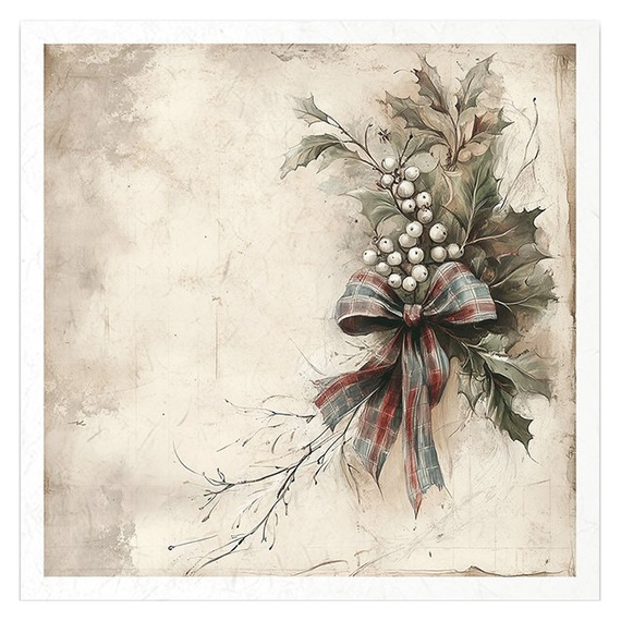 Reispapier-Set - Weihnachtsschmuck Weihnachten - RSM183 - Itd Collection