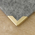 Metallecke für Alben - Golden - 16 mm - 1 Stück PS16 