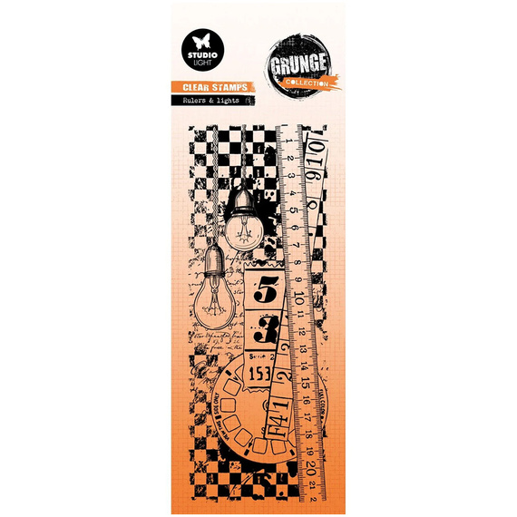 STUDIO LIGHT - Transparenter Stempel - Rulers & Lights 