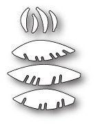 Stanzform Präge Stanzschablone Cutting Die - Poppystamps - Bananas and Palms