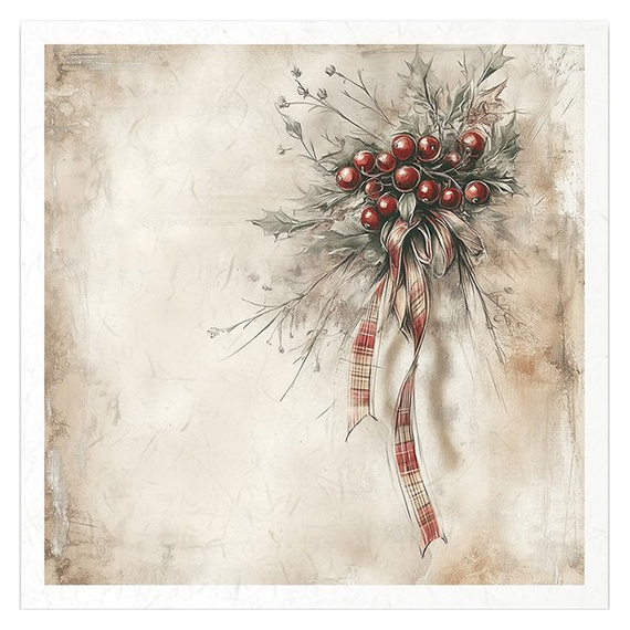 Reispapier-Set - Weihnachtsschmuck - RSM181 - Itd Collection