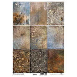 ITD Etikettenset SCRAPBOOKING TAG-233 Steampunk, Hintergründe