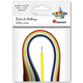 Quilling Streifen 5mm 100Stk. + Nadel