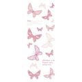 AUFKLEBER folie - Rosa Schmetterlinge