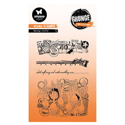 STUDIOLIGHT - Transparenten Stempel - Bloom Little Blossom,  Blühende kleine Blüte 