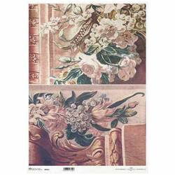 ITD Reispapier Decoupage Bastelpapier A3 Blumen R955L