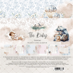 ALCHEMY OF ART Set 20x20cm Scrapbooking Papier, The Baby