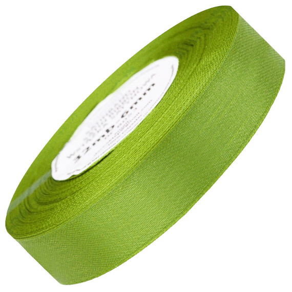 Satinband 25 mm - grüner Apfel - 32 Meter
