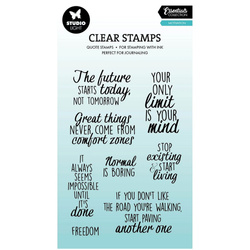 Transparenter Stempel - Studio Light - Butterflies background Schmetterlingen