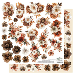 ALCHEMY OF ART 30x30cm Scrapbooking Papier,  extras- cut-out - Behind Closed Doors