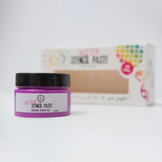 Schablonenpaste - Stencil Paste - Neon farbe