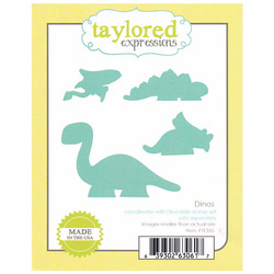 Stanzform Präge Stanzschablone Cutting Die - Taylored Expressions - Dinosaurier Dinosaurier