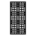 3D Schablone 12x25cm - Stamperia - Gear Up Stoff
